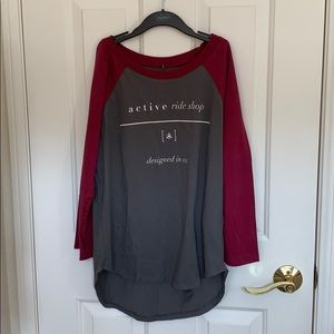 Active Code Baseball Tee NWT